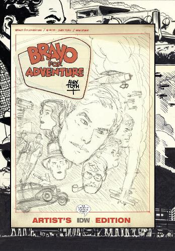Бумажная книга «Bravo for Adventure: Alex Toth Artist's Edition», автор Алекс Тот - фото №1