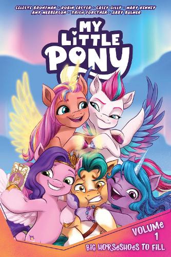 Бумажная книга «My Little Pony, Vol. 1: Big Horseshoes to Fill», автор Селеста Бронфман - фото №1