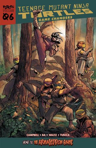 Бумажная книга «Teenage Mutant Ninja Turtles: Reborn, Vol. 6 - Game Changers», авторов Джуни Ба, Софи Кэмпбелл - фото №1