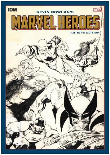 Паперова книга «Kevin Nowlan's Marvel Heroes Artist's Edition», автор Кевін Новлан - фото №1