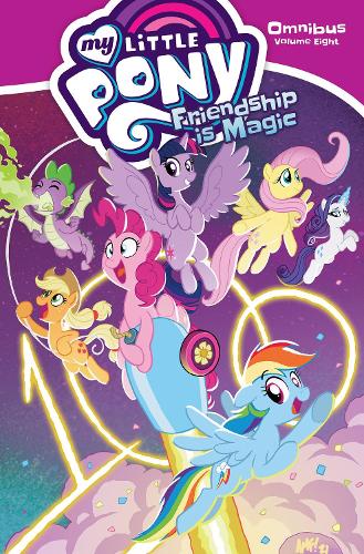 Бумажная книга «My Little Pony Omnibus Volume 8», авторов Джереми Уитли, Том Залер - фото №1