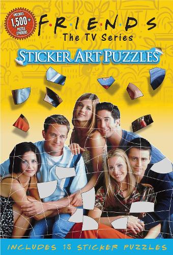 Паперова книга «Friends Sticker Art Puzzles», автор Редактори Thunder Bay Press - фото №1