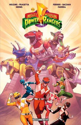Паперова книга «Mighty Morphin Power Rangers Vol. 5», авторів Кайл Хіггінс, Райан Фер'єр - фото №1