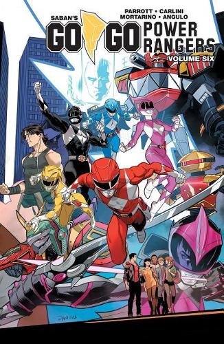 Бумажная книга «Saban's Go Go Power Rangers Vol. 6», авторов Маргарита Беннетт, Райан Парротт - фото №1