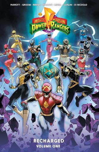 Бумажная книга «Mighty Morphin Power Rangers: Recharged Vol. 1», авторов Мелисса Флорес, Райан Парротт - фото №1