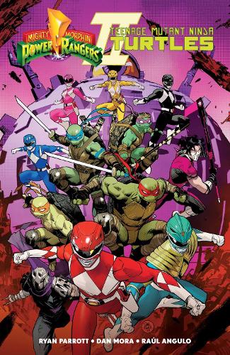 Бумажная книга «Mighty Morphin Power Rangers/Teenage Mutant Ninja Turtles II», автор Райан Парротт - фото №1