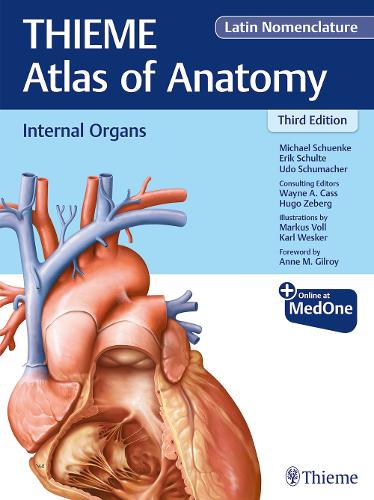 Бумажная книга «Internal Organs (THIEME Atlas of Anatomy), Latin Nomenclature», авторов Эрик Шульте, Майкл Шуенке, Удо Шумахер, Уэйн Касс - фото №1