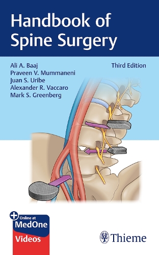 Паперова книга «Handbook of Spine Surgery» - фото №1