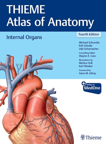 Paper book «Internal Organs (THIEME Atlas of Anatomy)», authors Erik Schulte, Michael Schuenke, Udo Schumacher, Wayne Cass - фото №1