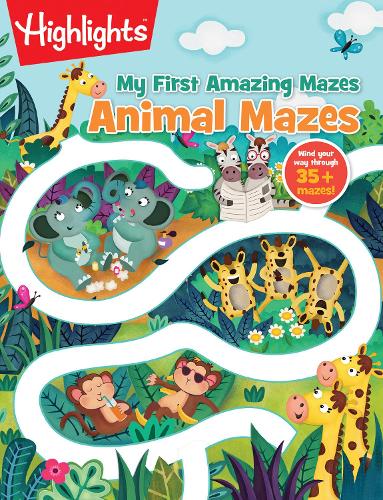 Бумажная книга «Animal Mazes», автор Хайлайтс - фото №1