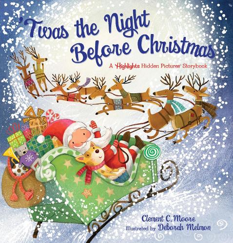 Бумажная книга «'Twas the Night Before Christmas: A Hidden Pictures Storybook», автор Клемент Кларк Мур - фото №1