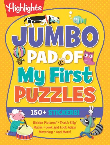 [object Object] «Jumbo Pad of My First Puzzles», автор Хайлайтс - фото №1