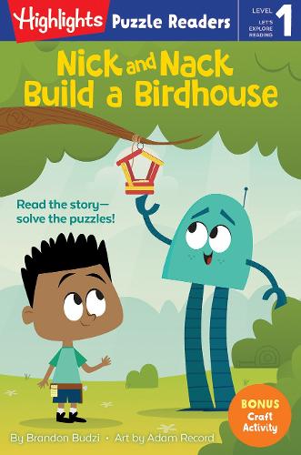 Паперова книга «Nick and Nack Build a Birdhouse», автор Брендон Будзі - фото №1