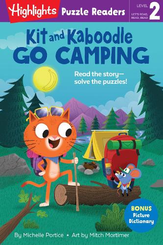 Паперова книга «Kit and Kaboodle Go Camping», автор Мішель Портіс - фото №1