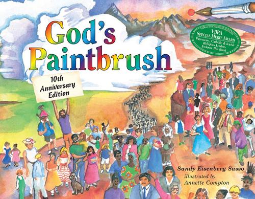 Паперова книга «God's Paintbrush: Tenth Anniversary Edition», автор Сенді Айзенберг Сассо - фото №1