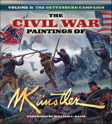 Бумажная книга «The Civil War Paintings of Mort Künstler Volume 3: The Gettysburg Campaign», автор Морт Кунстлер - фото №1
