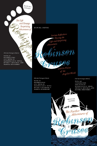 Бумажная книга «The Complete Adventures of Robinson Crusoe (3 vol set): The Stoke Newington Editions», автор Даниель Дефо - фото №1