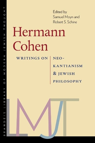 Паперова книга «Hermann Cohen – Writings on Neo–Kantianism and Jewish Philosophy», авторів Роберт С. Шайн, Семюель Мойн - фото №1