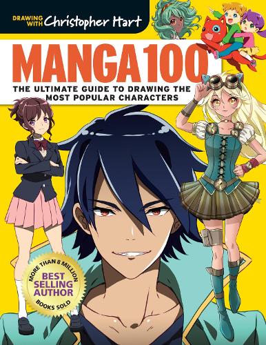 Бумажная книга «Manga 100: The Ultimate Guide to Drawing the Most Popular Characters», автор Кристофер Харт - фото №1