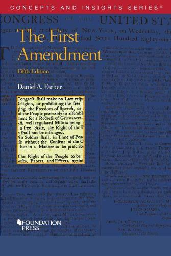 Паперова книга «The First Amendment», автор Деніел А. Фарбер - фото №1