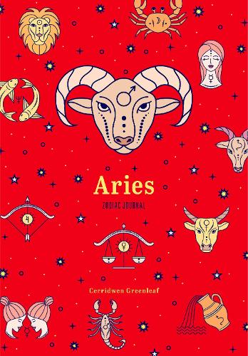 Бумажная книга «Aries Zodiac Journal: (Astrology Blank Journal, Gift for Women)», автор Серридвен Гринлиф - фото №1