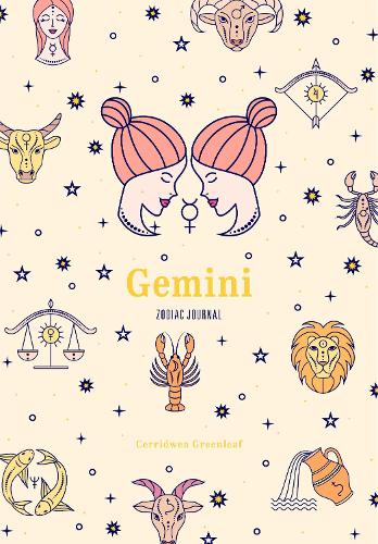 Бумажная книга «Gemini Zodiac Journal: (Astrology Blank Journal, Gift for Women)», автор Серридвен Гринлиф - фото №1