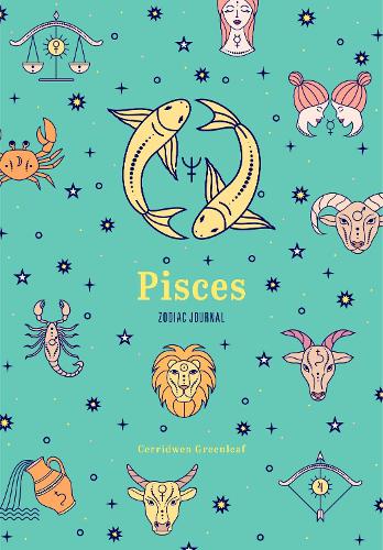 Бумажная книга «Pisces Zodiac Journal: (Astrology Blank Journal, Gift for Women)», автор Серридвен Гринлиф - фото №1