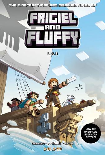 Бумажная книга «Minecraft Inspired Misadventures FRIGIEL & FLUFFY, Vol. 3», автор Жан-Кристоф Дерриан - фото №1