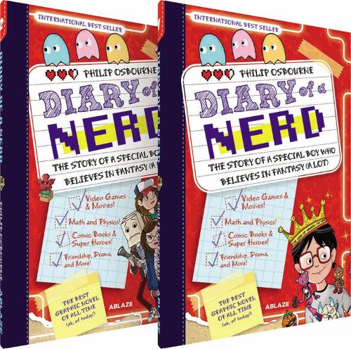 Бумажная книга «Diary of a Nerd Vol. 1-2 Collected Set», автор Филип Осборн - фото №1