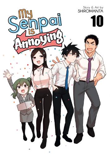 Паперова книга «My Senpai is Annoying Vol. 10», автор Широманта - фото №1