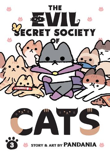 Бумажная книга «The Evil Secret Society of Cats Vol. 3», автор PANDANIA - фото №1