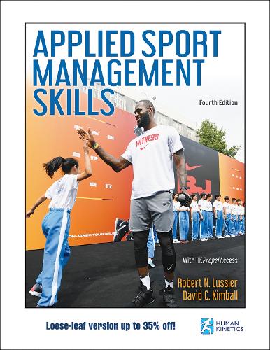 Паперова книга «Applied Sport Management Skills», авторів Девід К. Кімбалл, Роберт Н. Люссьє - фото №1