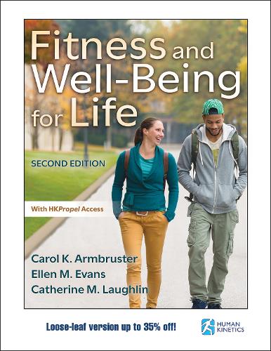 Бумажная книга «Fitness and Well-Being for Life», авторов Кэрол К. Армбрустер, Кэтрин М. Лафлин, Эллен М. Эванс - фото №1