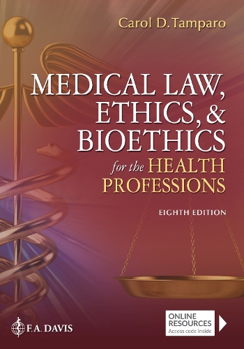 Паперова книга «Medical Law, Ethics, & Bioethics for the Health Professions», авторів Бренда М. Татро, Керол Д. Тампаро, Марсія - фото №1