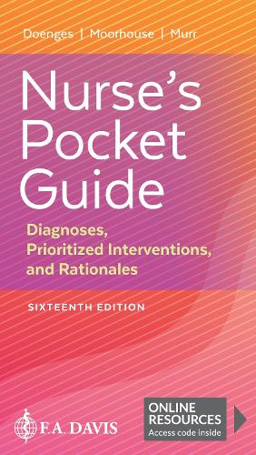 Паперова книга «Nurse's Pocket Guide: Diagnoses, Prioritized Interventions, and Rationales», авторів Еліс К. Мурр, Мерилін Е. Доенгес, Мері Френсіс Мурхаус - фото №1