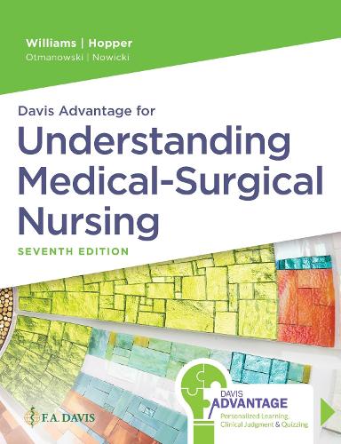 Паперова книга «Davis Advantage for Understanding Medical-Surgical Nursing», авторів Лінда С. Вільямс, Пола Д. Хоппер - фото №1