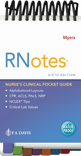 Паперова книга «RNotes®: Nurse's Clinical Pocket Guide», автор Ерен Майерс - фото №1