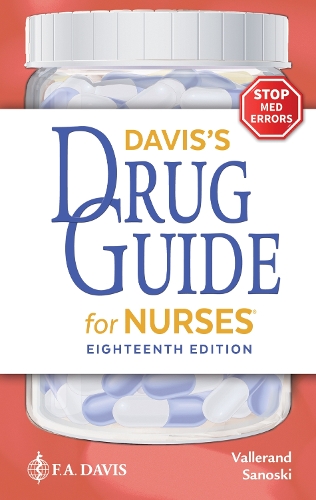 Бумажная книга «Davis's Drug Guide for Nurses», авторов Эйприл Хазард Валлеранд, Синтия А. Саноски - фото №1