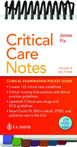 Бумажная книга «Critical Care Notes: Clinical Pocket Guide», авторов Бренда Фикс, Дженис Джонс - фото №1
