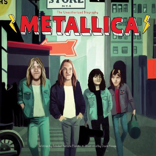 Паперова книга «Metallica: The Unauthorized Biography», автор Соледад Ромеро Маріньо - фото №1