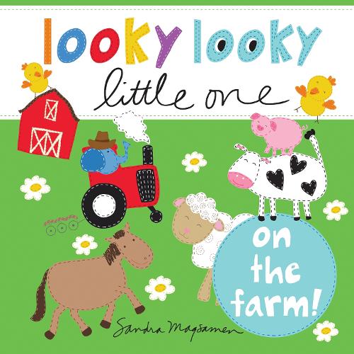 Бумажная книга «Looky Looky Little One On the Farm», автор Сандра Магсамен - фото №1