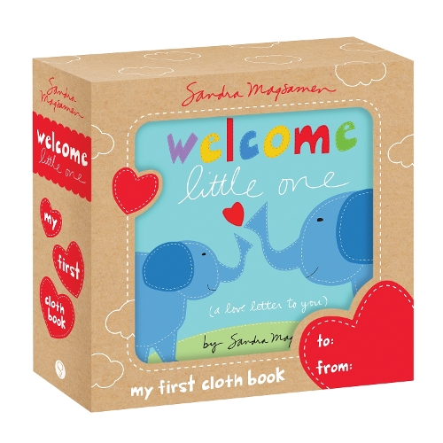 Паперова книга «Welcome Little One: My First Cloth Book», автор Сандра Маґсамен - фото №1