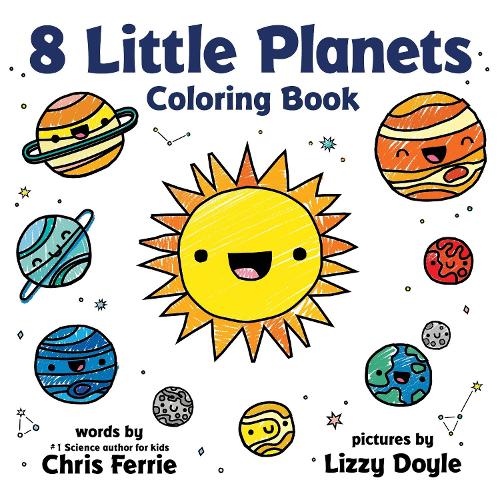 [object Object] «8 Little Planets Coloring Book», автор Кріс Феррі - фото №1