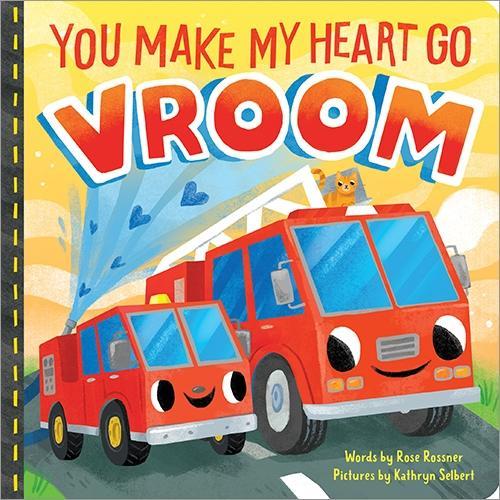 Паперова книга «You Make My Heart Go Vroom!», автор Роуз Росснер - фото №1