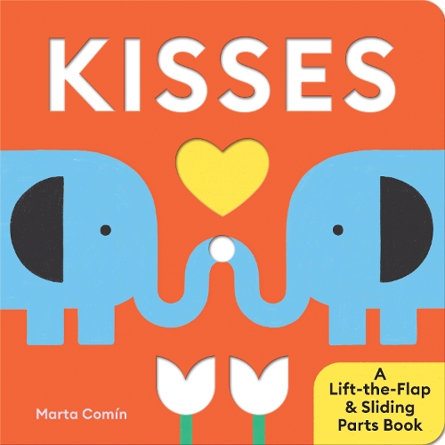 Бумажная книга «Kisses: A Lift-the-Flap & Sliding Parts Book», автор Марта Комин - фото №1