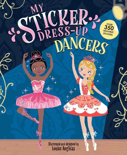 Бумажная книга «My Sticker Dress-Up: Dancers», автор Луиза Англикас - фото №1