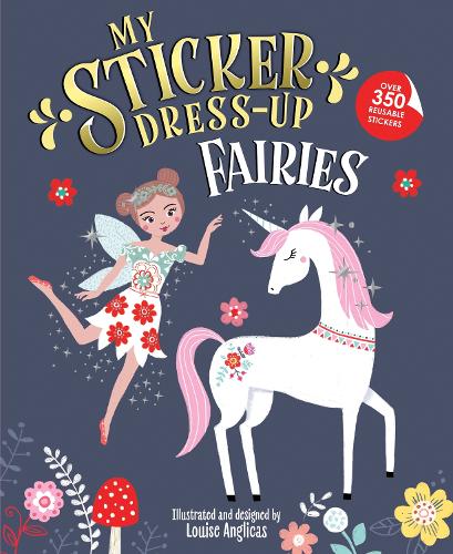 Бумажная книга «My Sticker Dress-Up: Fairies», автор Луиза Англикас - фото №1