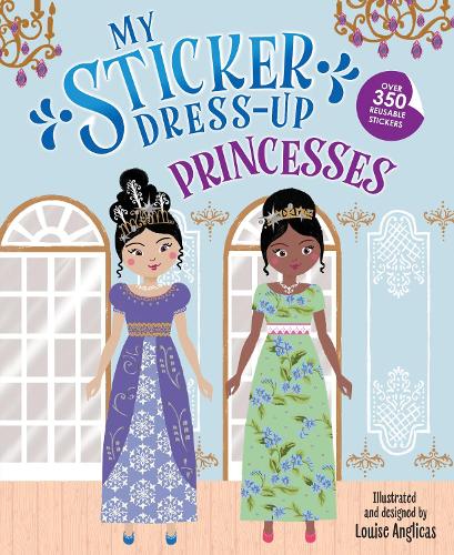 Бумажная книга «My Sticker Dress-Up: Princesses», автор Луиза Англикас - фото №1