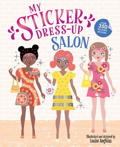 Бумажная книга «My Sticker Dress-Up: Salon», автор Луиза Англикас - фото №1