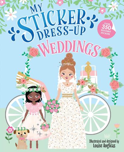 Бумажная книга «My Sticker Dress-Up: Weddings», автор Луиза Англикас - фото №1